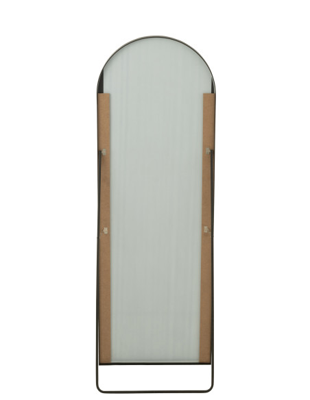 Miroir sur pied arrondi Gl/Met BlJ-Line