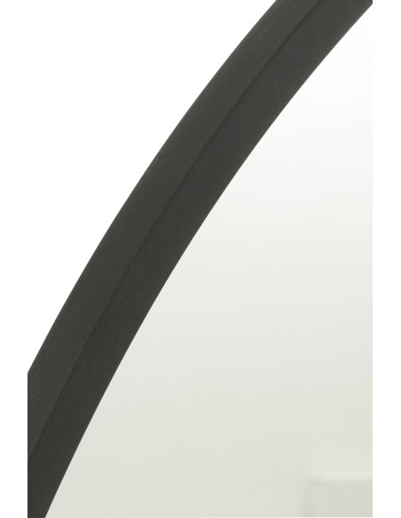 Miroir rond noir mat grandJ-Line