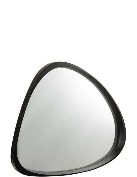 Miroir Giles Mdf/Verre Noir GrandJ-Line Miroir Giles Mdf/Verre Noir GrandJ-Line