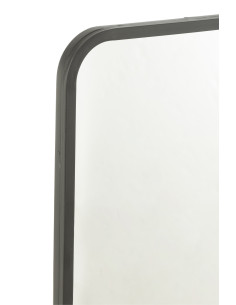 Miroir rectangulaire noir matJ-Line 2