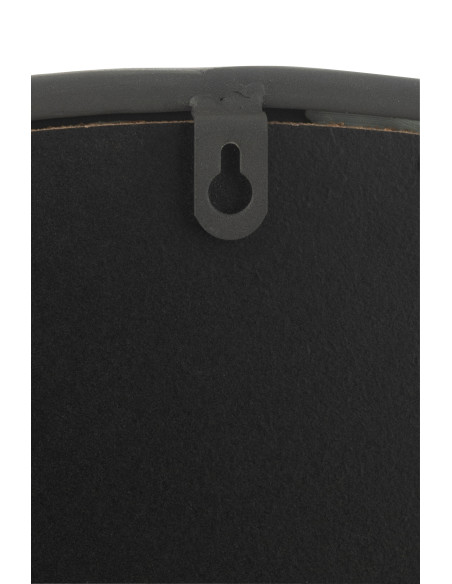 Miroir rond noir mat grandJ-Line