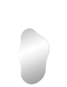 Miroir en verre moyen uniquementJ-Line