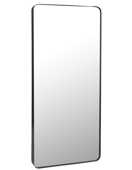 Miroir Markus Métal/Verre Noir LJ-Line Miroir Markus Métal/Verre Noir LJ-Line