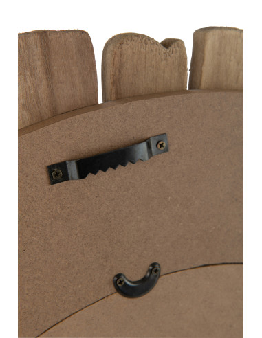 Miroir Vacances Bois Naturel GrandJ-Line