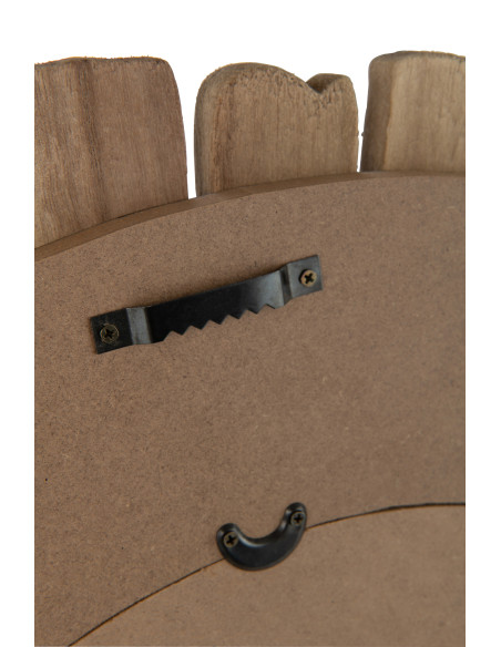 Miroir Vacances Bois Naturel GrandJ-Line Miroir Vacances Bois Naturel GrandJ-Line