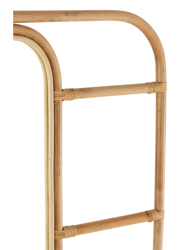 Miroir-Échelle en Rotin NaturelJ-Line