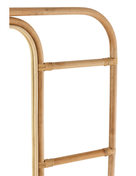 Miroir-Échelle en Rotin NaturelJ-Line