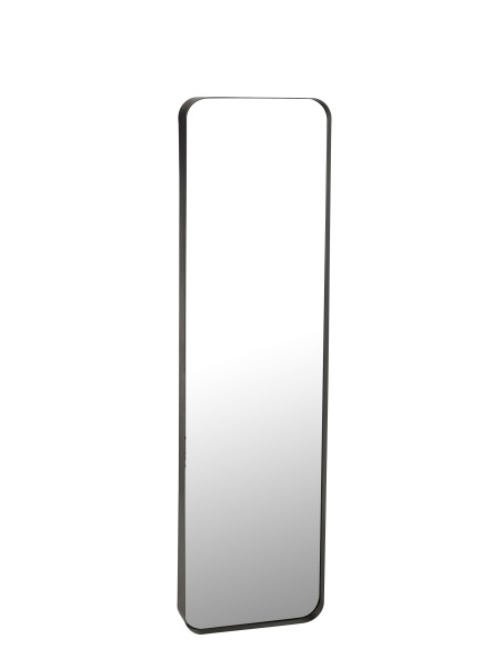 Miroir Markus Métal/Verre Noir SJ-Line Miroir Markus Métal/Verre Noir SJ-Line