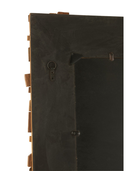 MIROIR SYMA EN BOIS RECYCLÉ/MIROIR NATUREL GRANDJ-Line MIROIR SYMA EN BOIS RECYCLÉ/MIROIR NATUREL GRANDJ-Line
