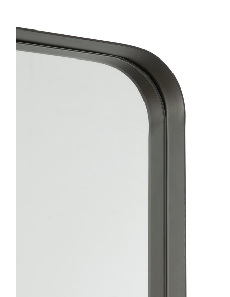 Miroir Markus Métal/Verre Noir SJ-Line Miroir Markus Métal/Verre Noir SJ-Line