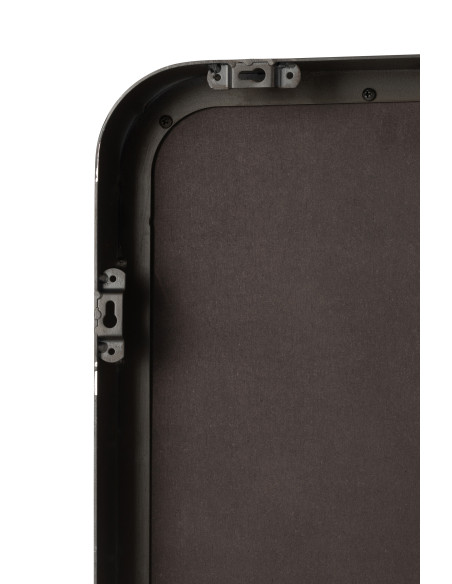 Miroir Markus Métal/Verre Noir SJ-Line Miroir Markus Métal/Verre Noir SJ-Line