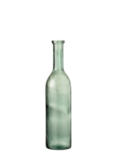 Vase Cancun en verre vert petitJ-Line