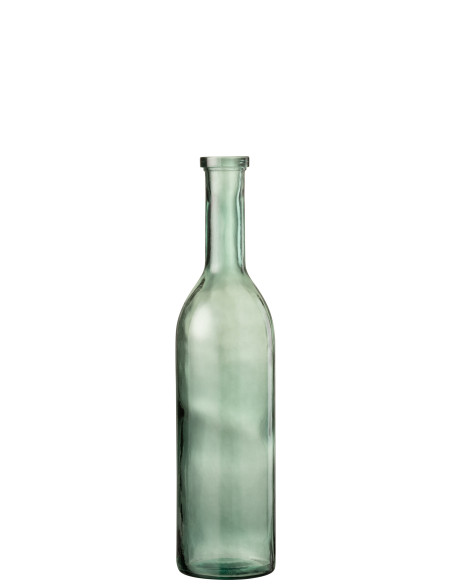 Vase Cancun en verre vert petitJ-Line