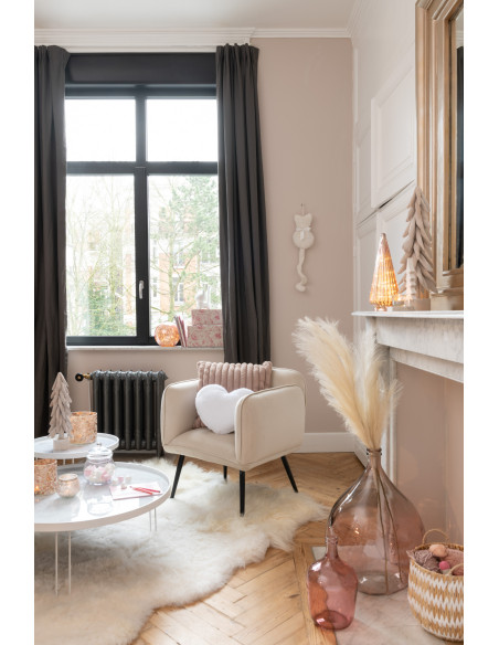 Vase en verre de Lisbonne saumon petitJ-Line