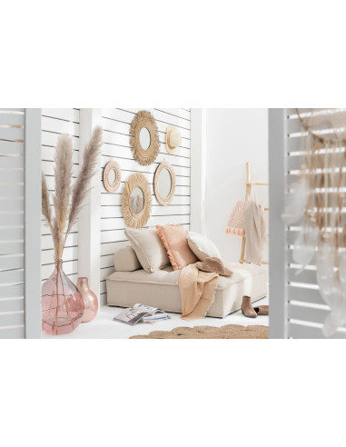 Vase Lisbonne en verre saumon grandJ-Line