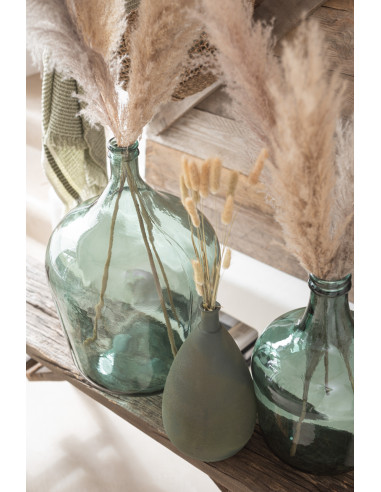 Vase Carafe Verre Vert GrandJ-Line