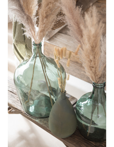 Vase Carafe Verre Vert GrandJ-Line Vase Carafe Verre Vert GrandJ-Line
