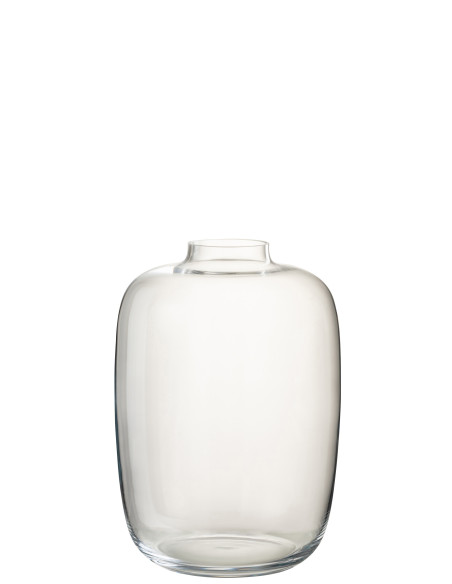 Vase Cleo en verre transparent petitJ-Line Vase Cleo en verre transparent petitJ-Line