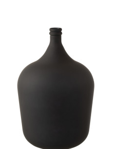 Vase Carafe Verre Noir MatJ-Line