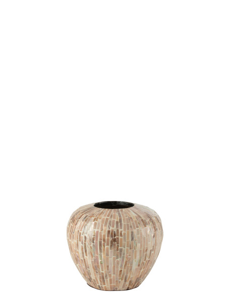 Vase Nuye Coquilles de balles / Bambou BeigeJ-Line