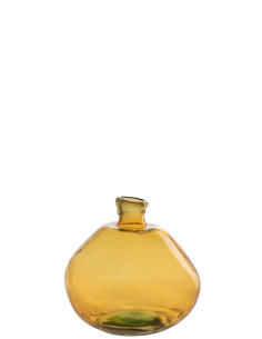 Vase Laura Verre Ocre PetitJ-Line
