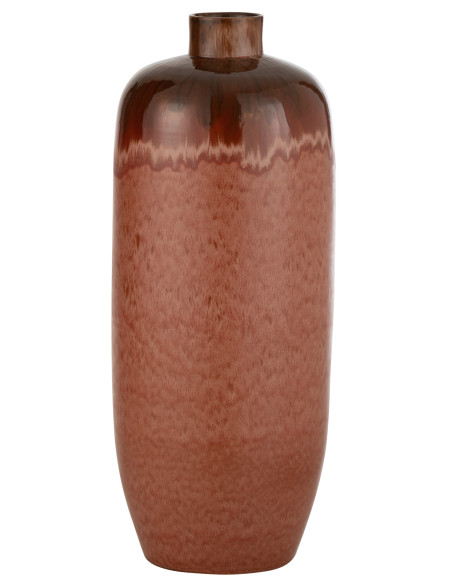 Vase en céramique rouge grand AlineJ-Line