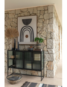 Vase Maria Long en céramique noir petitJ-Line 2