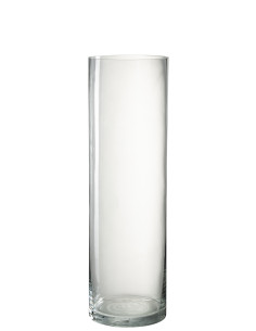Vase cylindre en verre transparent EcaJ-Line