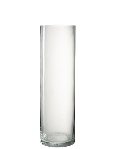 Vase cylindre en verre transparent EcaJ-Line