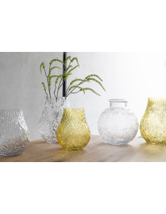 Vase Balle en Verre Taillé Transparent PetitJ-Line 2