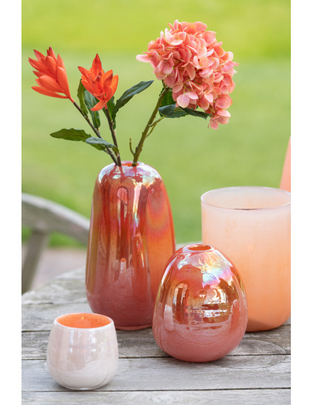 Vase Balle Verre Rouge MoyenJ-Line Vase Balle Verre Rouge MoyenJ-Line