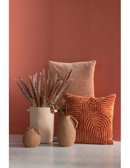 Pot Long Gustave Ciment Marron ClairJ-Line Pot Long Gustave Ciment Marron ClairJ-Line