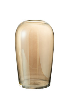 Vase Œuf Verre Marron GrandJ-Line