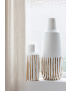 Vase en bois de Ying blanc petitJ-Line 2