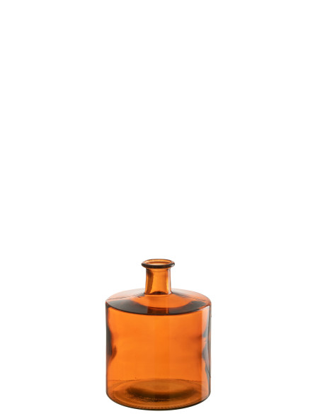 Vase en verre large orange petitJ-Line Vase en verre large orange petitJ-Line
