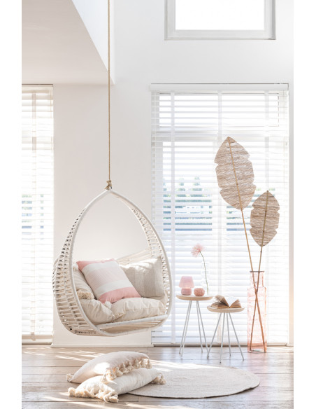 Vase cylindre en verre rose clair grandJ-Line