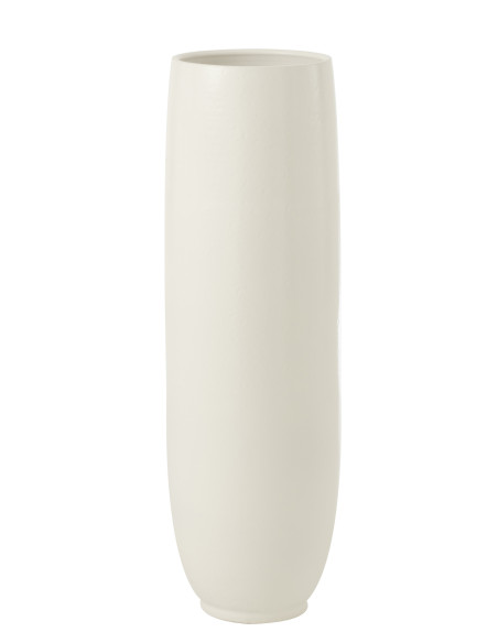 Vase Ying en céramique blanc grandJ-Line Vase Ying en céramique blanc grandJ-Line
