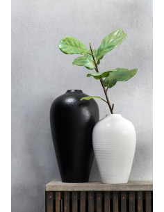 Vase en céramique blanc petitJ-Line 2