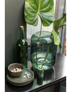 Vase cylindre en verre vert moyenJ-Line 2