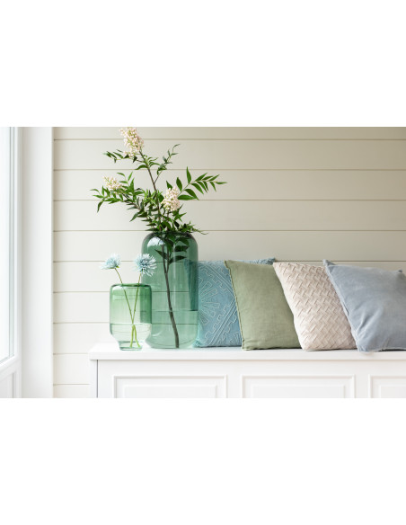 Vase Nora Sur Pied Verre Rond Vert Clair PetitJ-Line Vase Nora Sur Pied Verre Rond Vert Clair PetitJ-Line