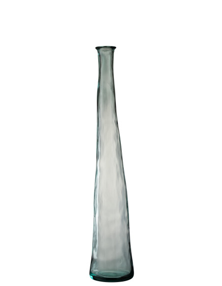 Vase en verre transparent Noah de taille moyenneJ-Line