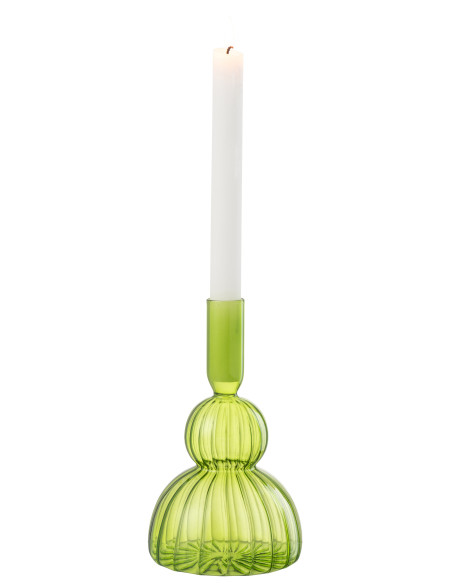Vase en verre vert JulietteJ-Line Vase en verre vert JulietteJ-Line