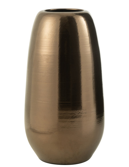 Vase Lola Porcelaine Or Très GrandJ-Line Vase Lola Porcelaine Or Très GrandJ-Line