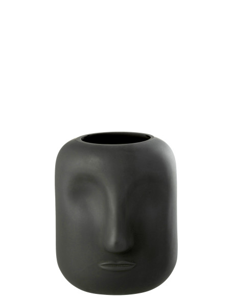 Vase en verre noir petitJ-Line Vase en verre noir petitJ-Line