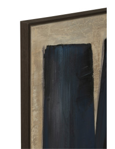 Peinture Pog Acrylique/Toile Noir/MarronJ-Line 2