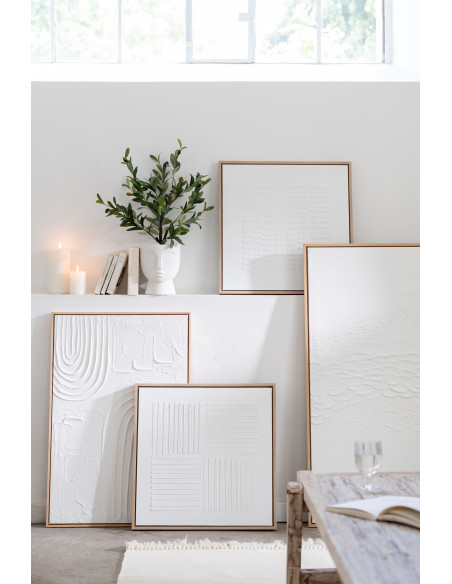 Peinture Lignes Toile Blanche Assortiment De 3J-Line