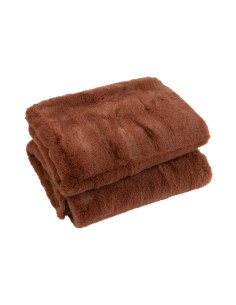 Plaid Cutie Polyester Light Brown translates to "Carreau Mignon Polyester Marron Clair" in French.J-Line 2