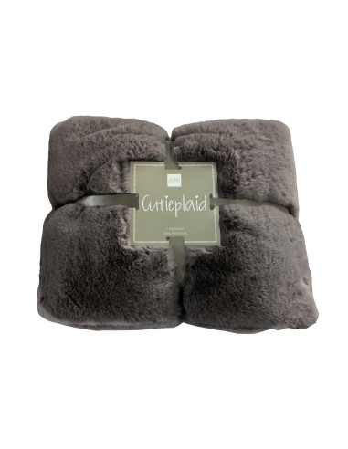 Plaid Cutie Polyester Gris FoncéJ-Line