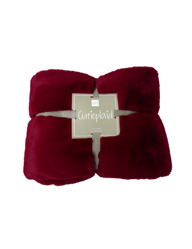 Plaid Cutie Polyester RougeJ-Line