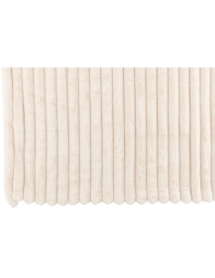 Tissu à carreaux en velours côtelé blanc en polyesterJ-Line 2